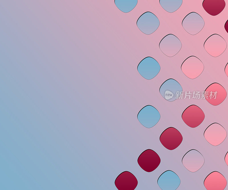 Abstract Soft Colored Circle Background